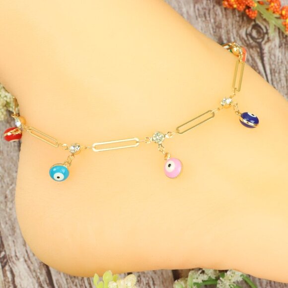 Dainty Anklet for Women – Elegant Everyday Jewelry & Perfect Gift | MLCRC1532 - Picture 5 of 10